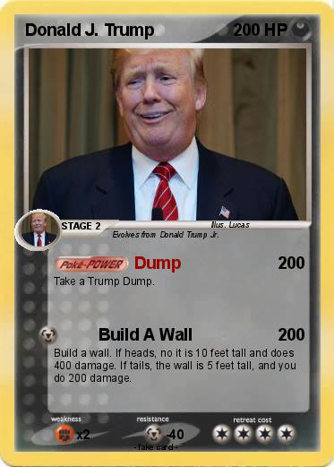 Pokemon Donald J. Trump