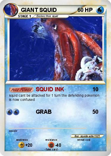 Pokemon GIANT SQUID