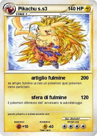 Pokemon Pikachu s.s3