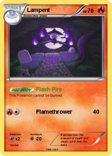 Pokemon Lampent