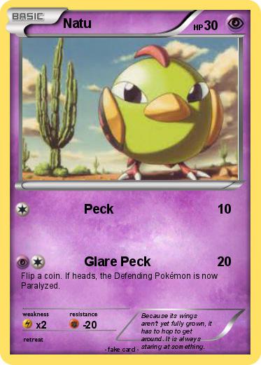 Pokemon Natu