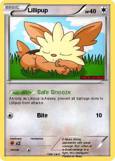 Pokemon Lillipup