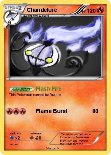 Pokemon Chandelure