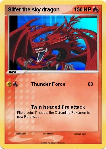 Pokemon Slifer the sky dragon