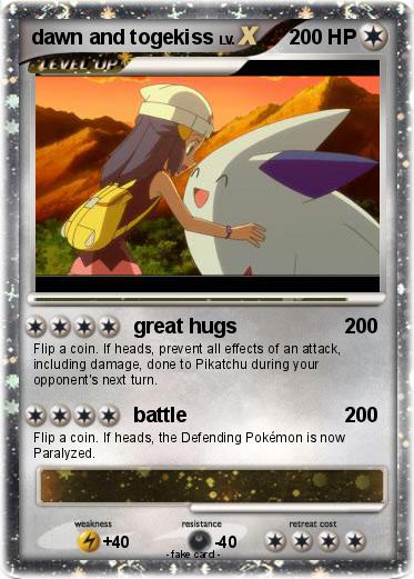 Pokemon dawn and togekiss