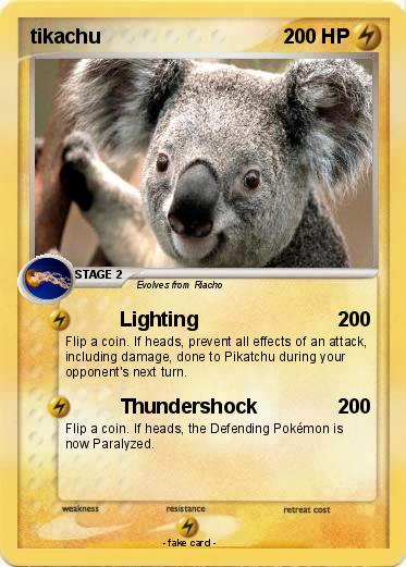 Pokemon tikachu