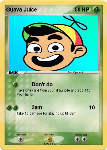 Pokemon Guava Juice