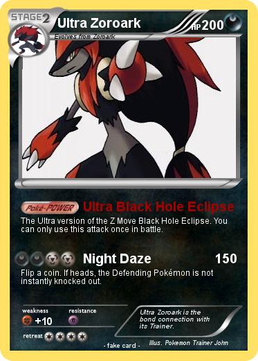 Pokemon Ultra Zoroark