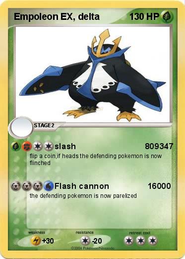 Pokemon Empoleon EX, delta