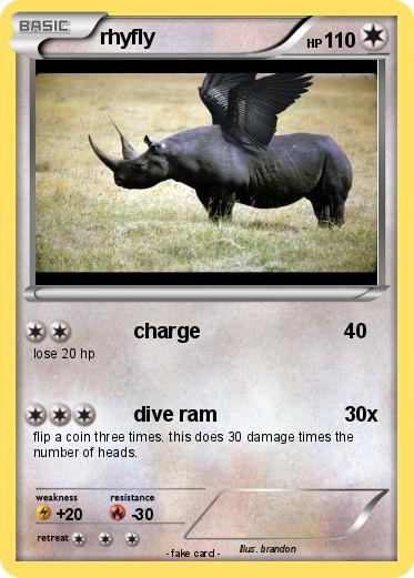 Pokemon rhyfly