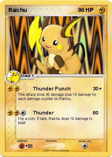 Pokemon Raichu