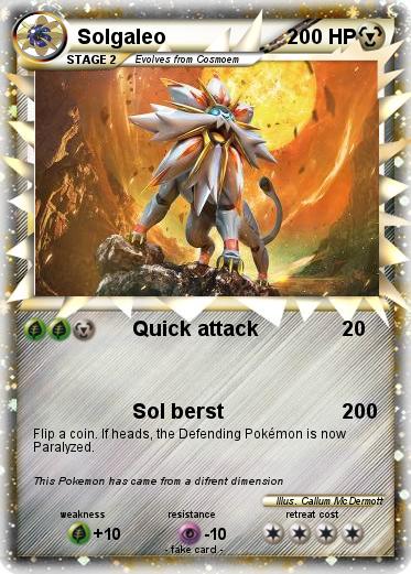Pokemon Solgaleo