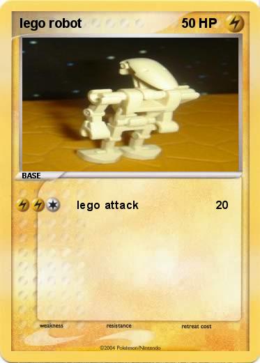 Pokemon lego robot