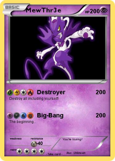 Pokemon MewThr3e