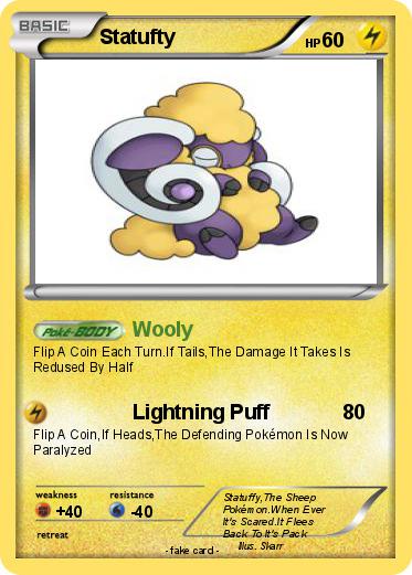Pokemon Statufty