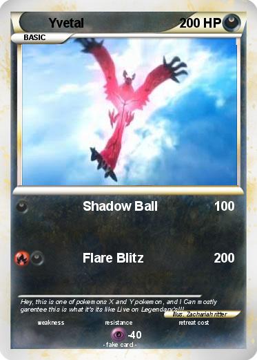 Pokemon Yvetal