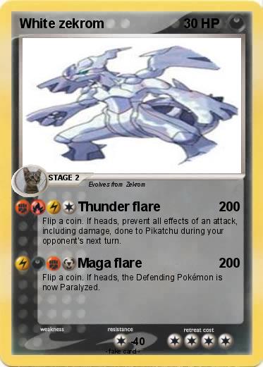 Pokemon White zekrom