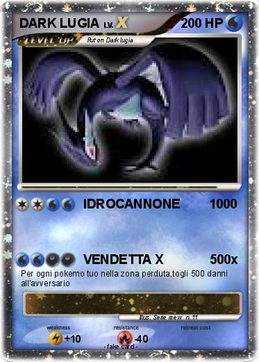 Pokemon DARK LUGIA
