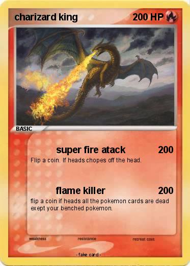 Pokemon charizard king