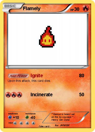 Pokemon Flamely