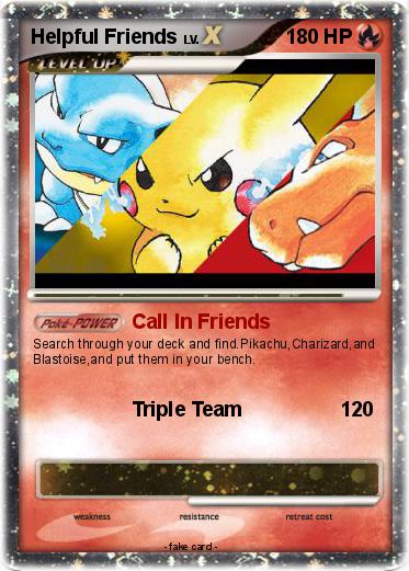 Pokemon Helpful Friends