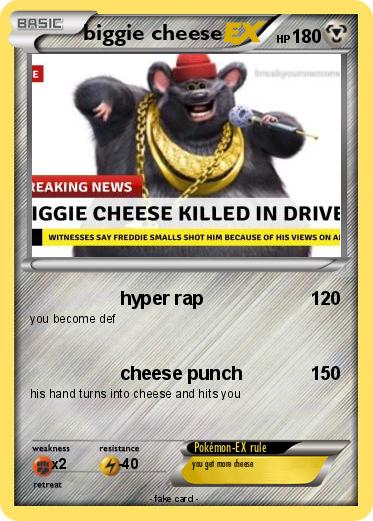 Pokemon biggie cheese 58