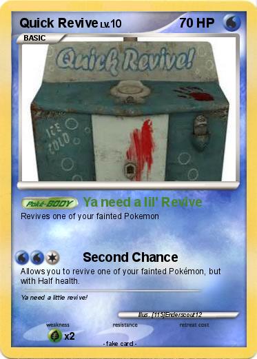 Pokemon Quick Revive