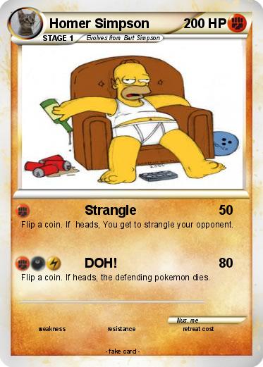 Pokemon Homer Simpson