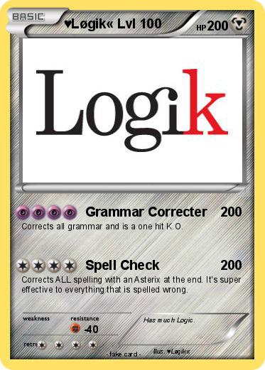 Pokemon ♥Løgik« Lvl 100