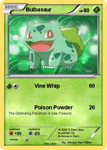 Pokemon Bulbasaur