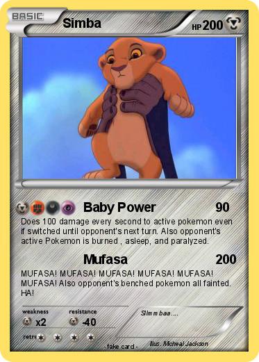 Pokemon Simba