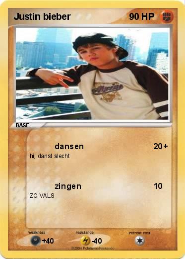 Pokemon Justin bieber