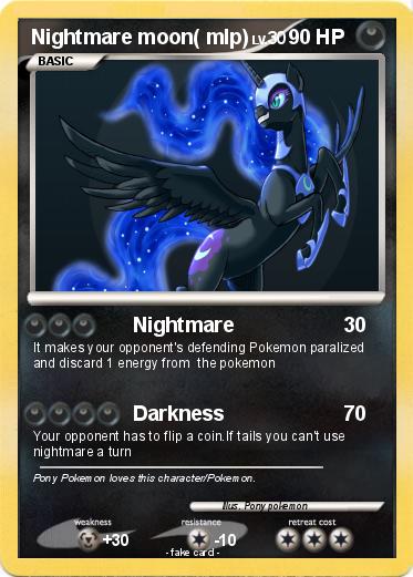 Pokemon Nightmare moon( mlp)