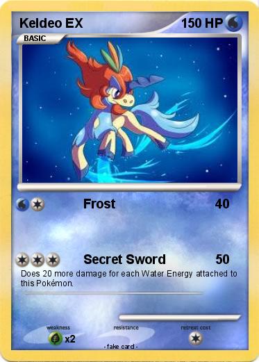 Pokemon Keldeo EX