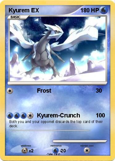 Pokemon Kyurem EX