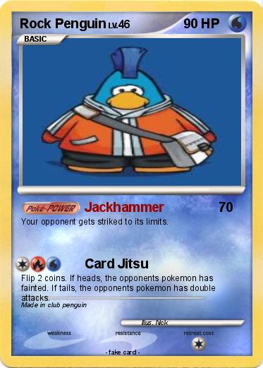 Pokemon Rock Penguin