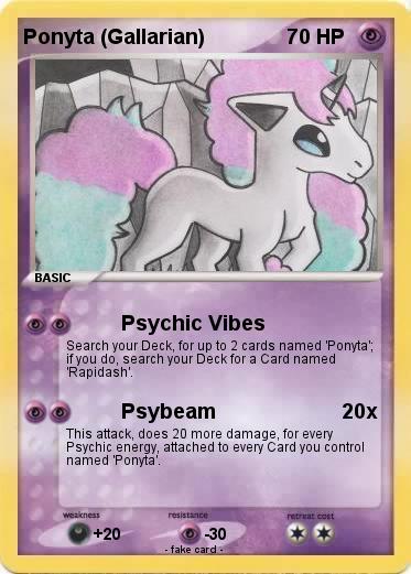 Pokemon Ponyta (Gallarian)