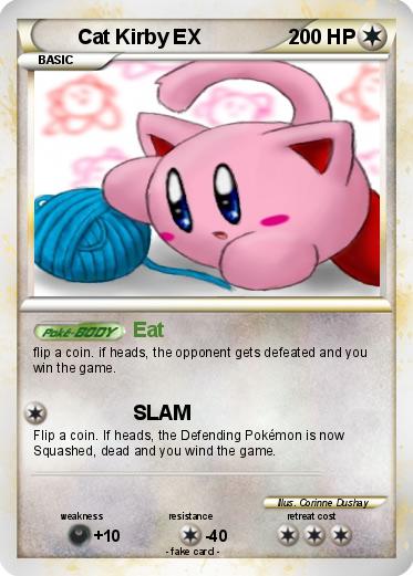 Pokemon Cat Kirby EX