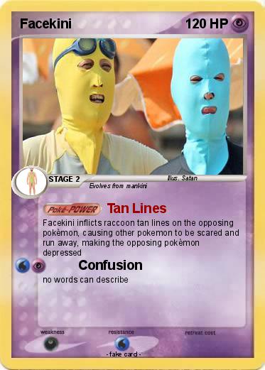 Pokemon Facekini