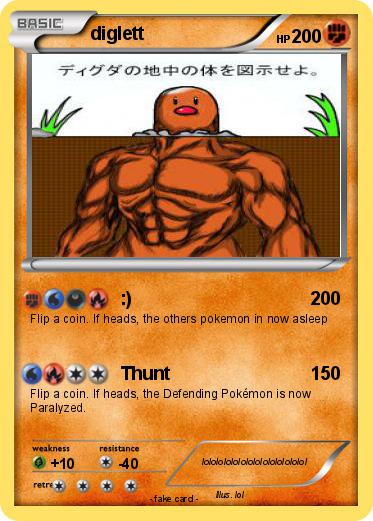 Pokemon diglett