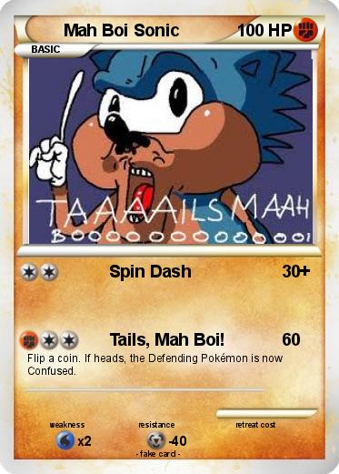 Pokemon Mah Boi Sonic