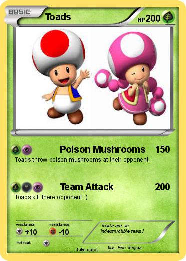 Pokemon Toads