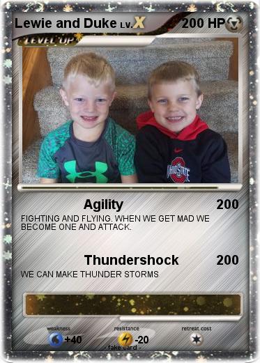Pokemon Lewie and Duke