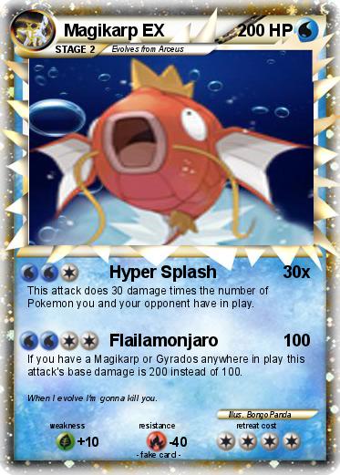 Pokemon Magikarp EX