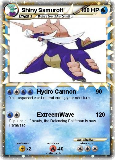 Pokemon Shiny Samurott