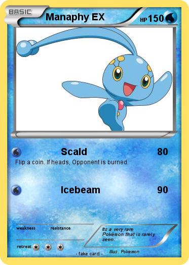 Pokemon Manaphy EX
