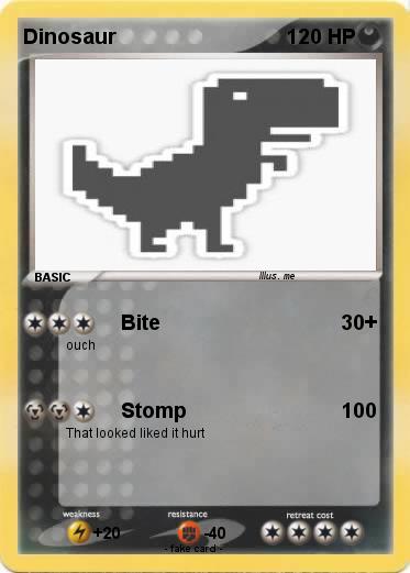 Pokemon Dinosaur