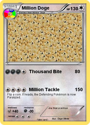 Pokemon Million Doge
