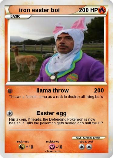 Pokemon iron easter boi