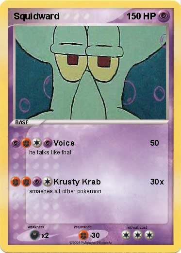Pokemon Squidward